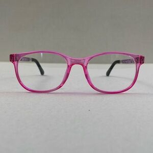 NEW Enhance girls eyeglass frame pink/crystal 46–17 – 130